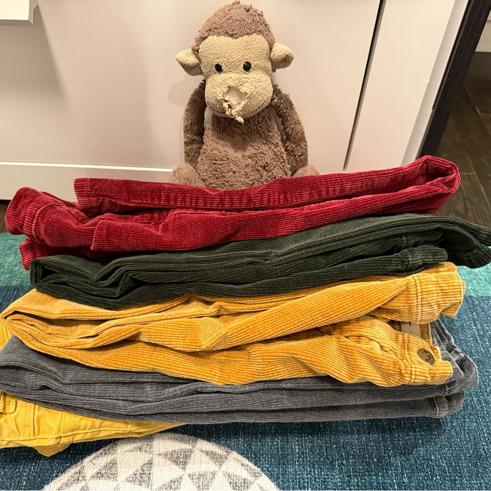 APPAMAN Colorful Corduroy Pants Set